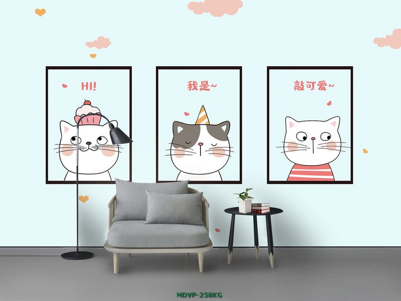 Tranh con vật đáng yêu cho bé MDVP-258KG